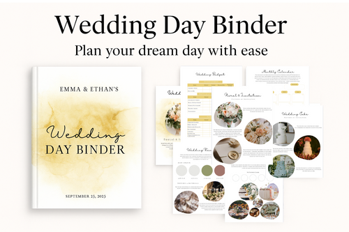 Wedding Day Binder